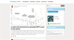 Desktop Screenshot of divulgame.org